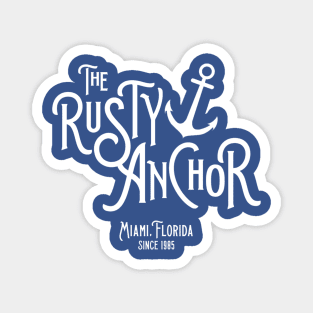 The Rusty Anchor Magnet