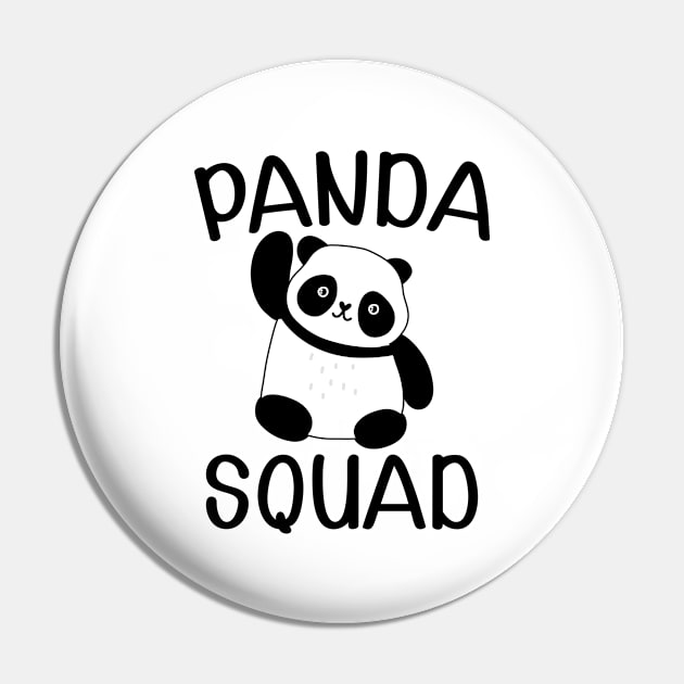 Panda Squad Pin by KC Happy Shop