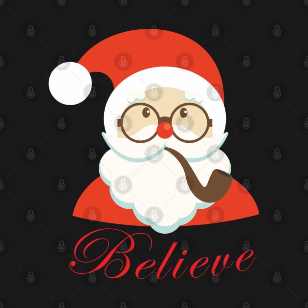 santa claus believe by imdesign