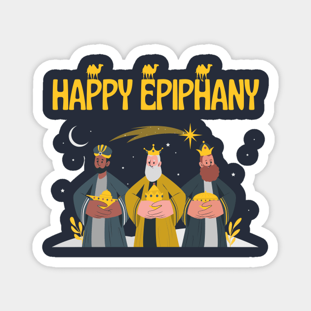 Happy Epiphany Magnet by soulfulprintss8