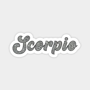 Scorpio Glitter Magnet