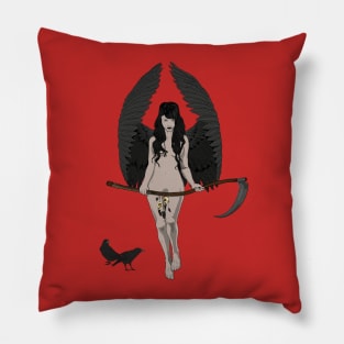 The Goddess Morrighan Pillow