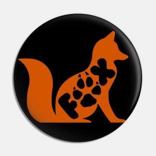 fox, fox in a fox Pin