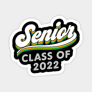 Seniors Class of 2022 (70s style) Magnet