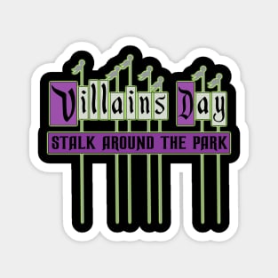 Villains Day Marquee Magnet