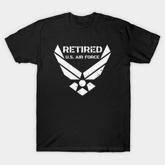 Discover Retired US Air Force - Retired Us Air Force - T-Shirt