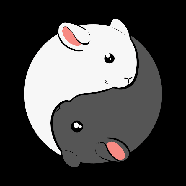 Yin Yang Chinchilla Mom Owner Retro Animal Lover by amango