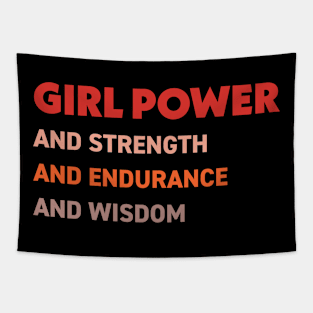 Girl power and more Tapestry