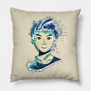 Wave Boy Pillow