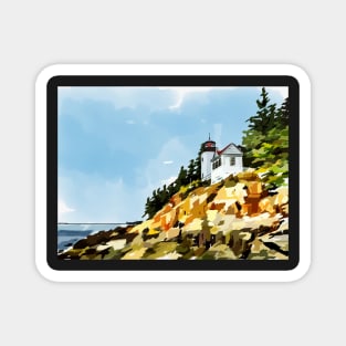 Acadia Lighthouse Magnet