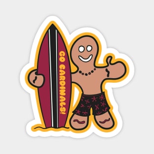 Surfs Up for the Arizona Cardinals! Magnet