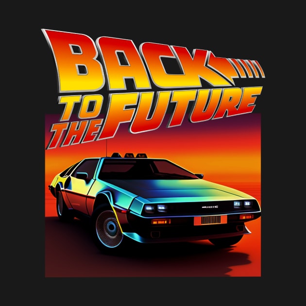 back to the future retro by menarikjanda