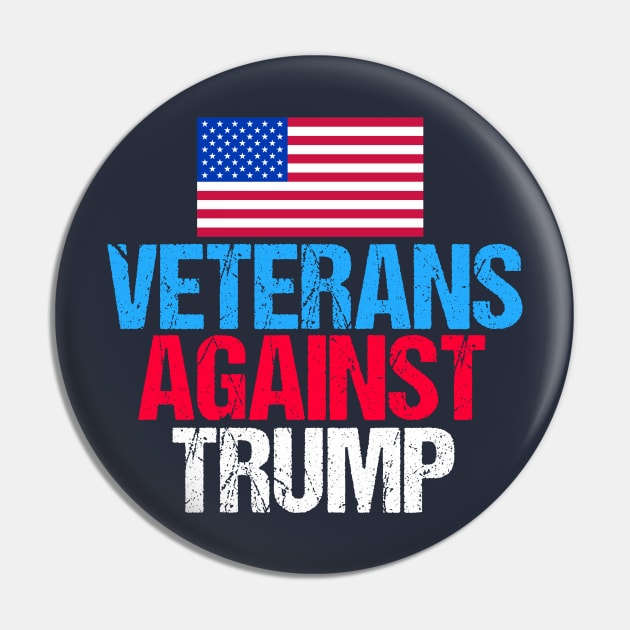 Veterans Against Trump Pin by epiclovedesigns