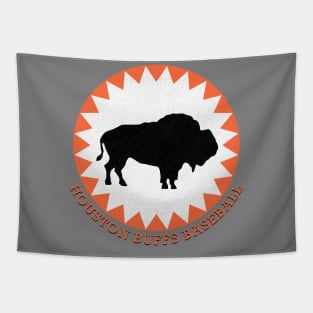 Historical Houston Buffalos Minor League Baseball Tapestry