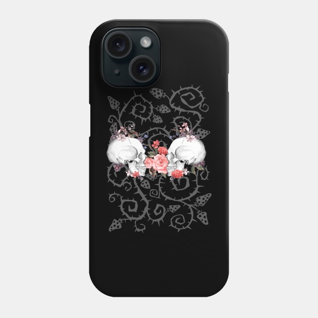 skull lovers 2 Phone Case by simple.seven