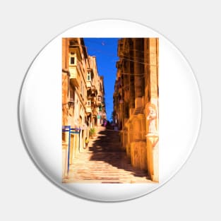 Valletta stairs Pin