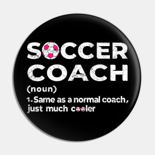 Soccer Coach Definition Sports Pin