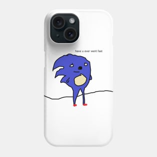 sanic hegehog meme [Sonic Parody] Phone Case