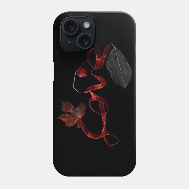 Love with autumn leaves Phone Case by IrvinGoth Garden