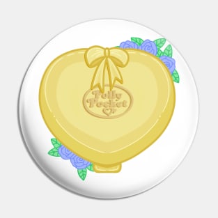 Stylin’ Salon Yellow Polly Pocket Pin