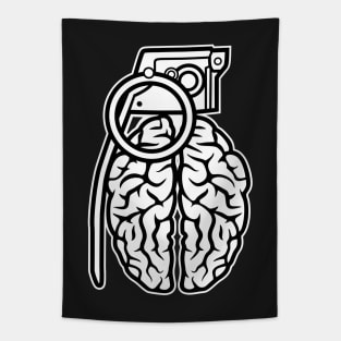 Brain Grenade Tapestry