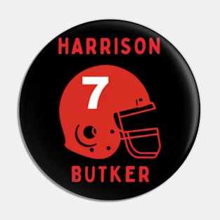 Harrison Butker Red Helmet Pin