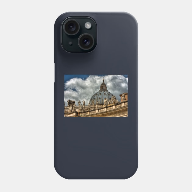 The Dome of St. Peter's Basilica Phone Case by tommysphotos