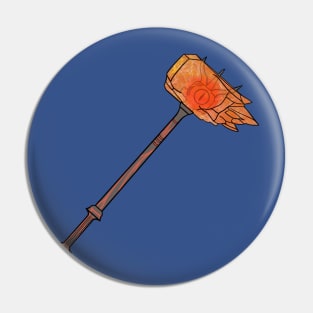 War hammer Pin