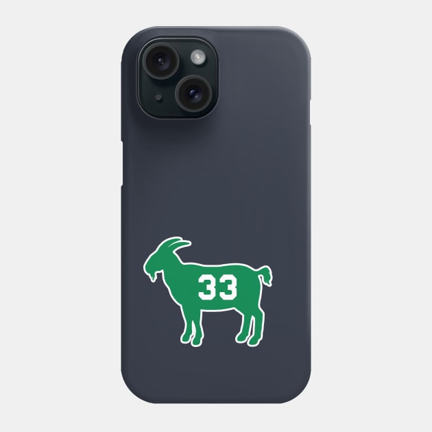 Larry Bird Boston Goat Qiangy Phone Case by qiangdade