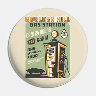 Boulder Hill Gas Station Pin