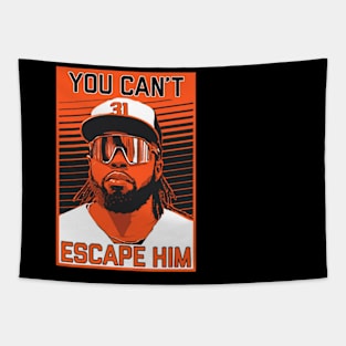 Cedric Mullins You Can't Escape Him Tapestry