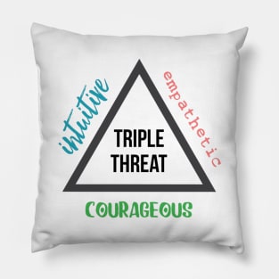 Triple Threat Pillow