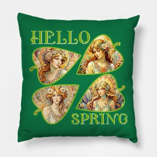 Hi spring! Pillow