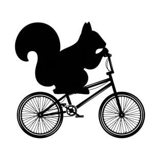 Squirrel bike gift cyclist saying BMX T-Shirt