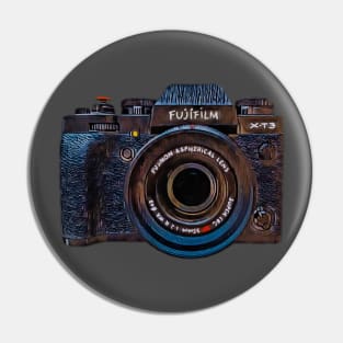 Fujifilm X-T3 digital painting Pin