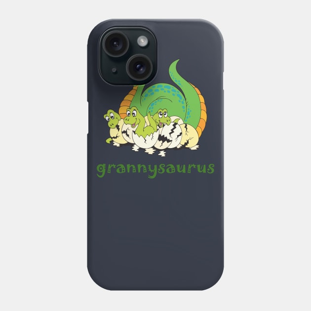 grannysaurus Phone Case by cdclocks