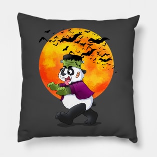 Frankenstein Halloween 2020 Panda Girl Boy Costume Pillow