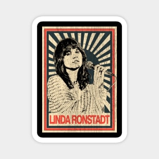Vintage Poster Linda Ronstadt 1977s Magnet