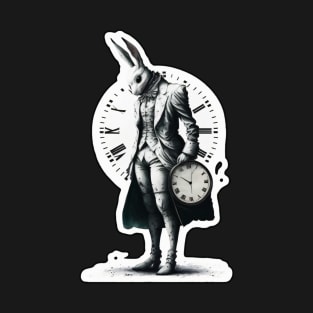 White rabbit Big Watch #01 T-Shirt