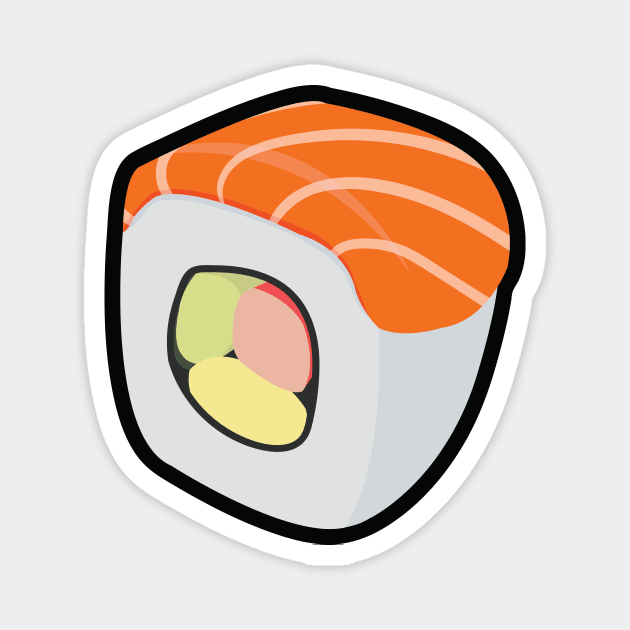 Sushi Roll Magnet by Caloy