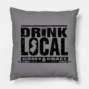 2-Sided NJ DRINK LOCAL Pillow