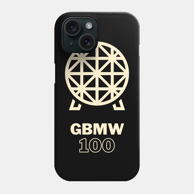 GBMW 100 Epcot Phone Case by GB Mickey Waffle