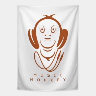 Music Monkey Tapestry
