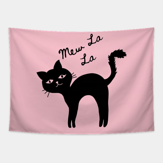 Mew La La Tapestry by BilliamsLtd