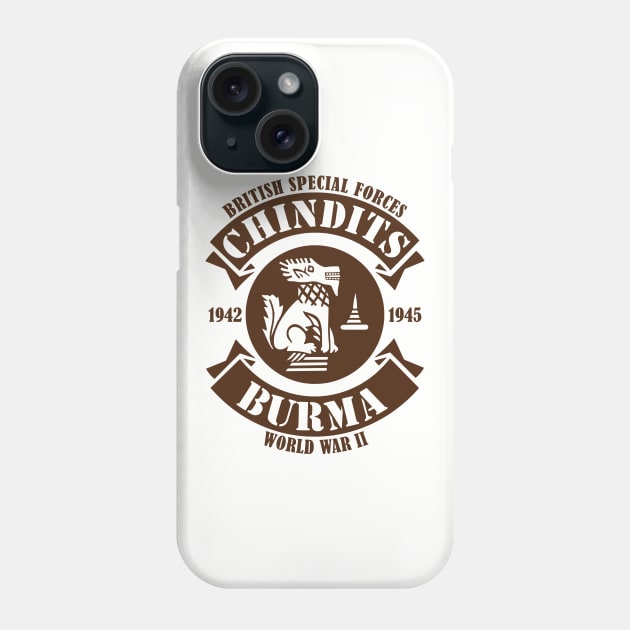 British Special Forces - Chindits Phone Case by TCP