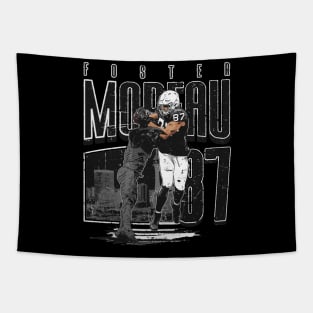 Foster Moreau Las Vegas Helmet Catch Tapestry