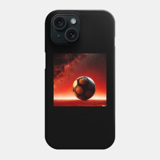 Football in space Phone Case