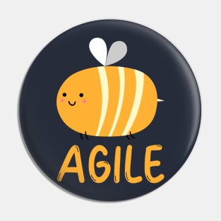 Bee Agile Pin