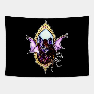 Batty girl bat Tapestry