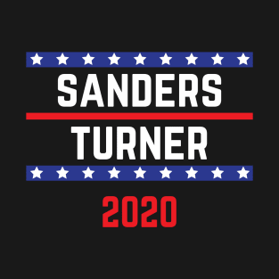 Bernie Sanders 2020 and Nina Turner on the One Ticket Vintage T-Shirt